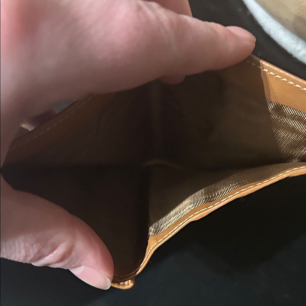 Vintage Celine Brown and Tan Crossbody Bag set with Chain and matching wallet - Picture 6 of 16